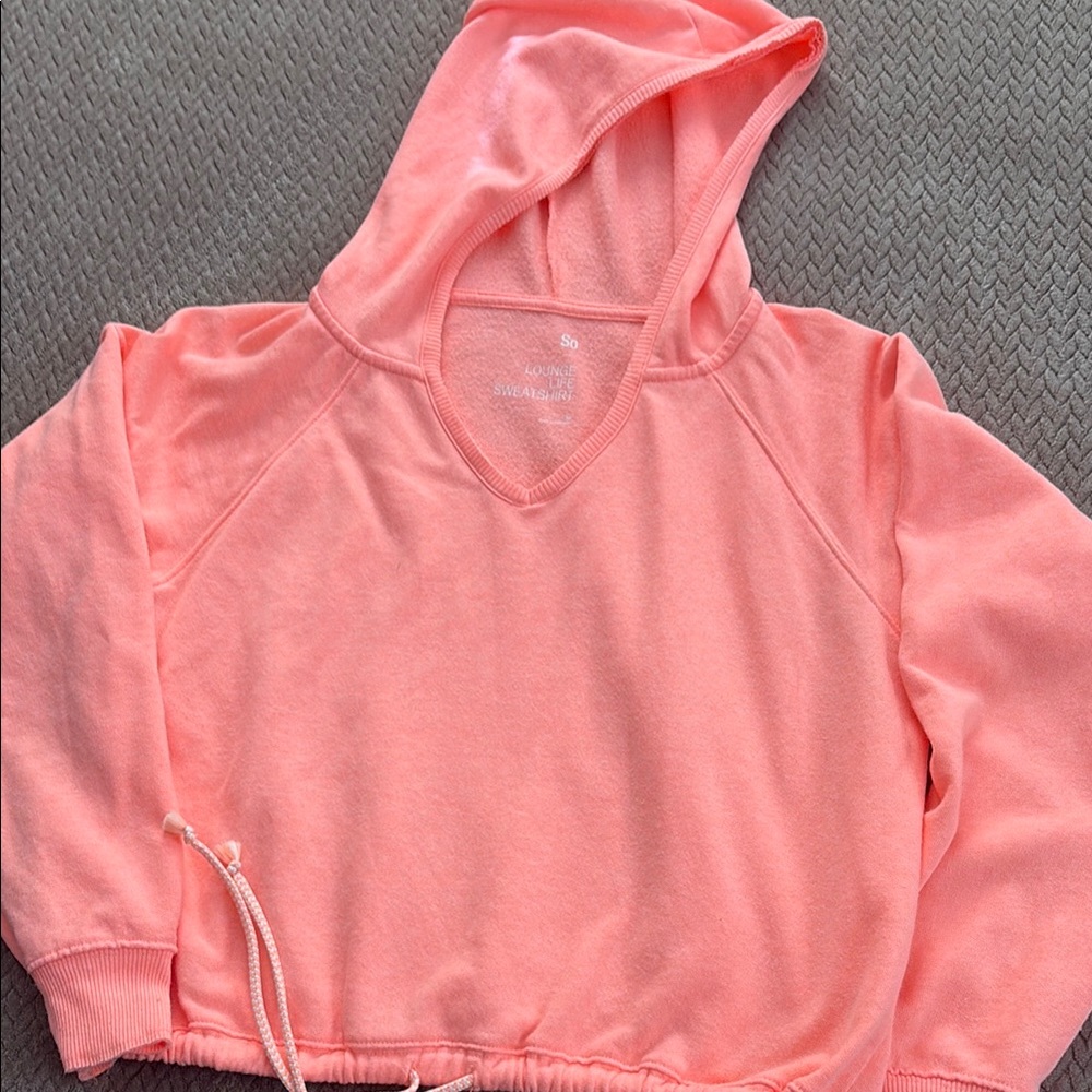 SO Coral Lounge Sweatshirt